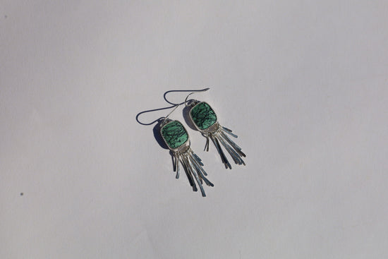Variscite Tassel Danglers