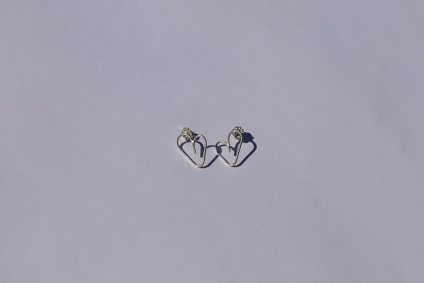 Doodle Heart Studs