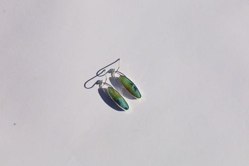 Opal Wood Dangles