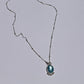 Aquamarine Beaded Necklace