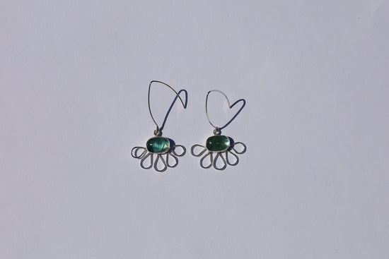 Flower Cloud Danglers