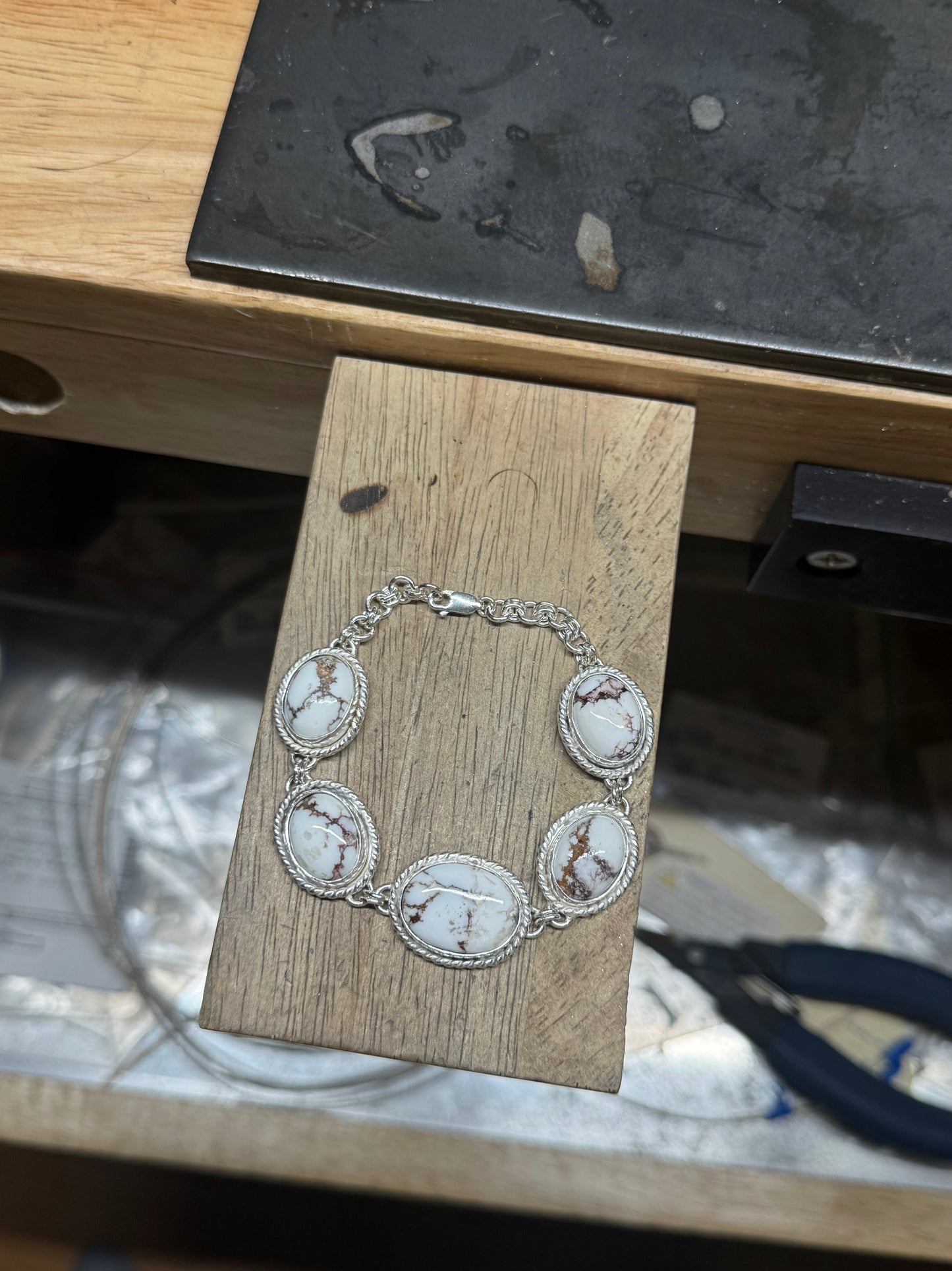 White Buffalo Bracelet