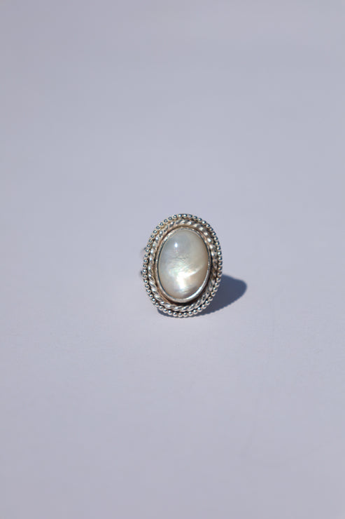 Shimmer Shell Ring