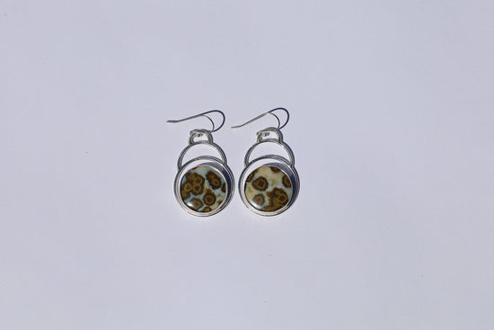 Speckled Pond Earrings