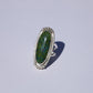 Green Goddess Oblong Ring