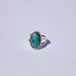 Persian Turquoise Split Shank Ring