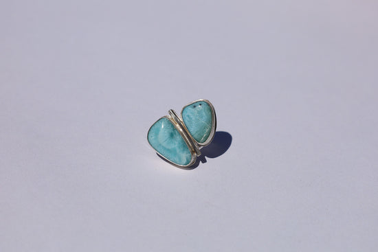 Larimar Doublet Ring