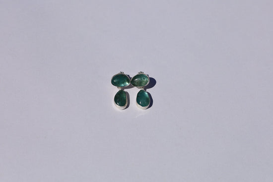 Apatite Doublet Earrings