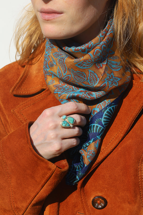 Turquoise Cluster Ring