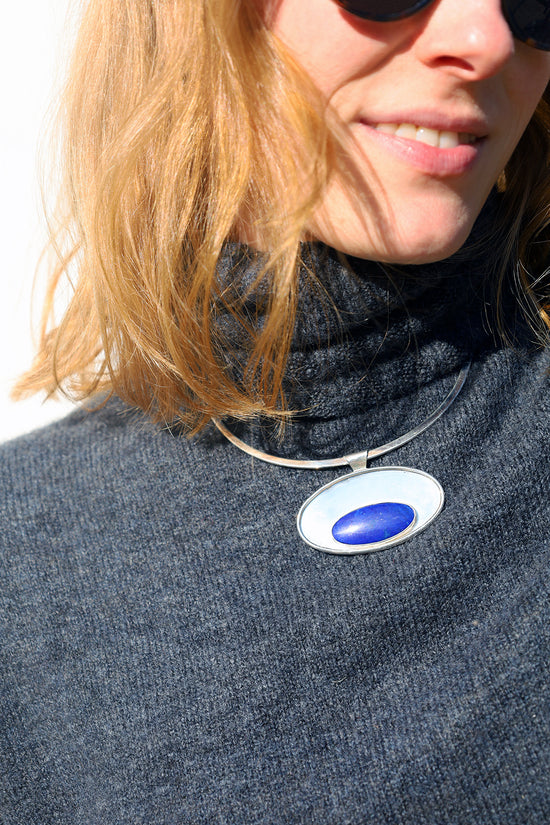 Lapis Lazuli Statement Necklace