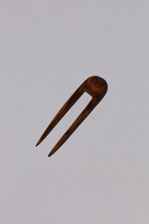 Wooden Hair Pick