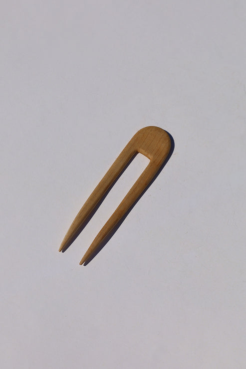 Wooden Hair Pick