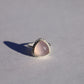 Rosecut Chalcedony Ring