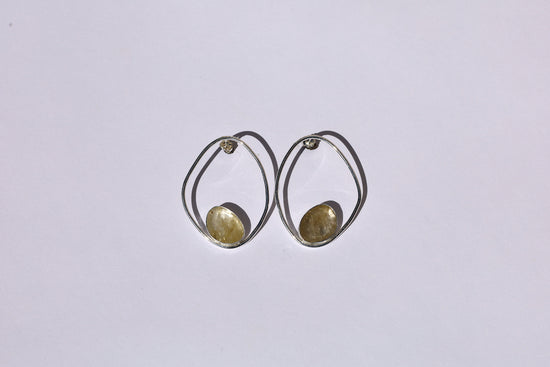 Golden Eye Studs