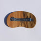 Wide Shaped Wooden Barrette