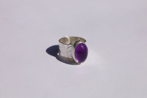 Amethyst Aero Ring