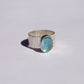 Aqua Glimmer Ring