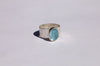Aqua Glimmer Ring