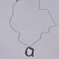 Abstract Orb Peridot Necklace