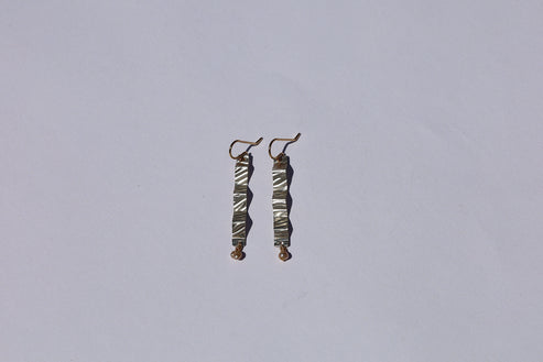 (#10) Crimped Pearl Drops