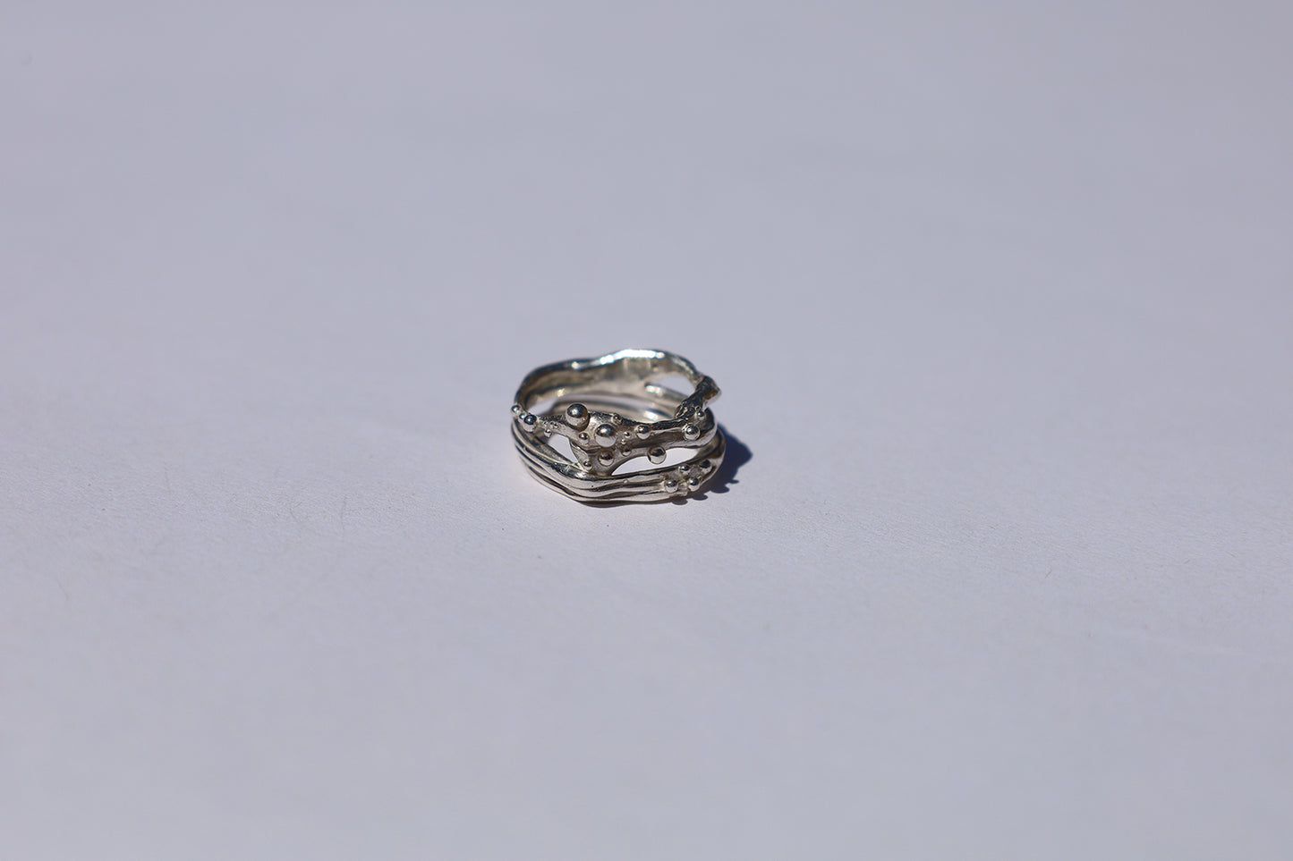 Spun Dotted Ring