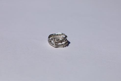 Spun Dotted Ring