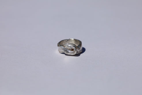 Folded Knot Ring