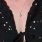 Opal Dot Necklace