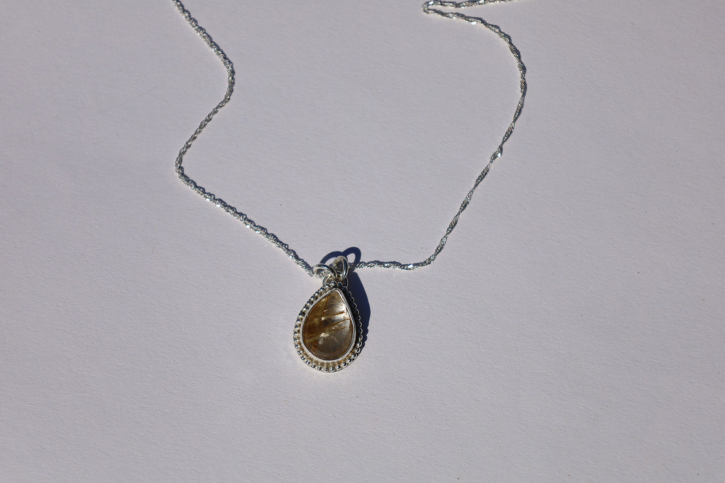 Gold Beam Necklace