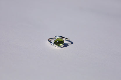 Peridot Tension Ring