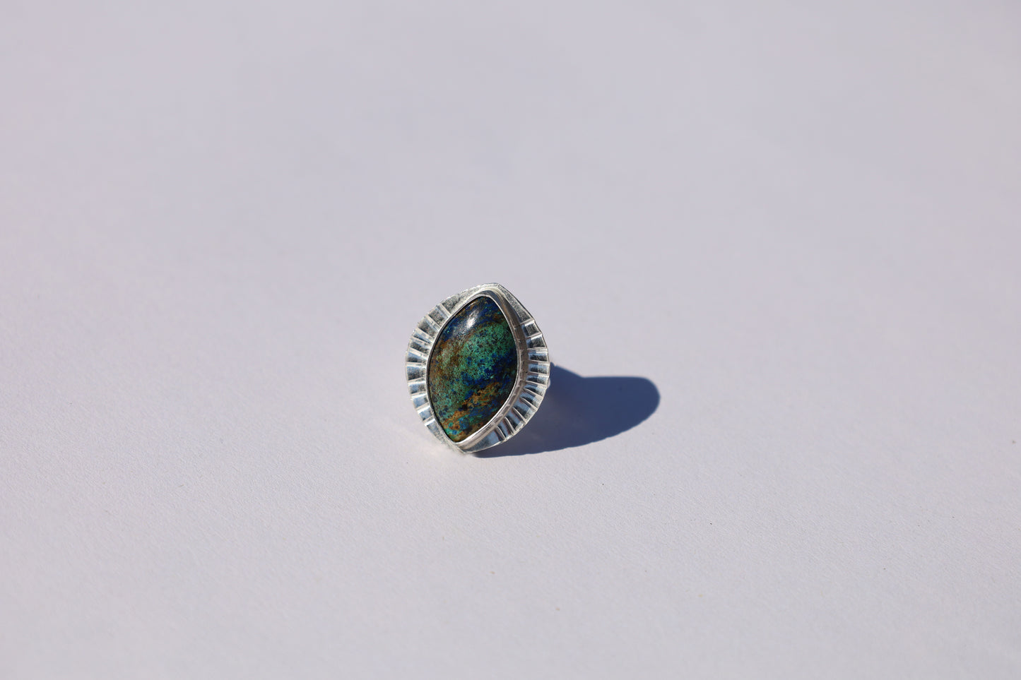Agate Eye Ring