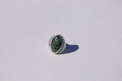 Agate Eye Ring