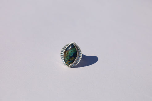 Agate Eye Ring