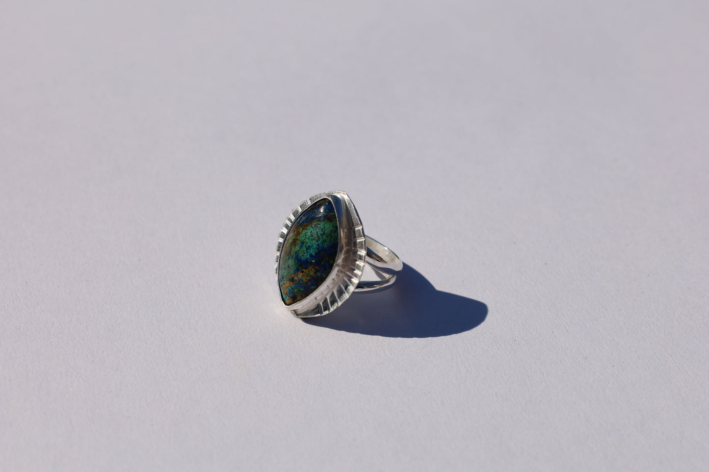 Agate Eye Ring