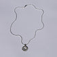 Silver Spun Necklace