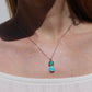 Turquoise Doublet Necklace