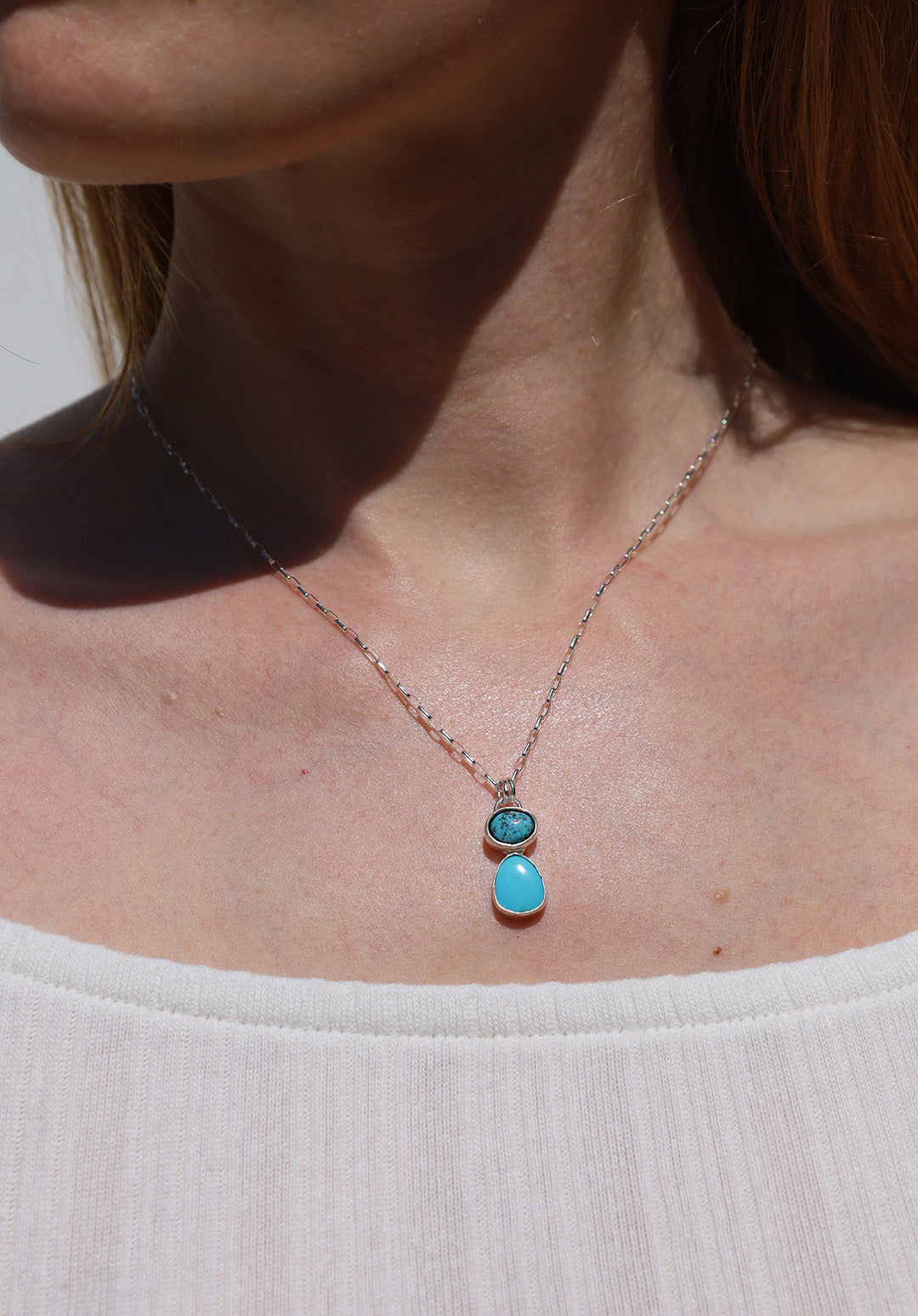 Turquoise Doublet Necklace