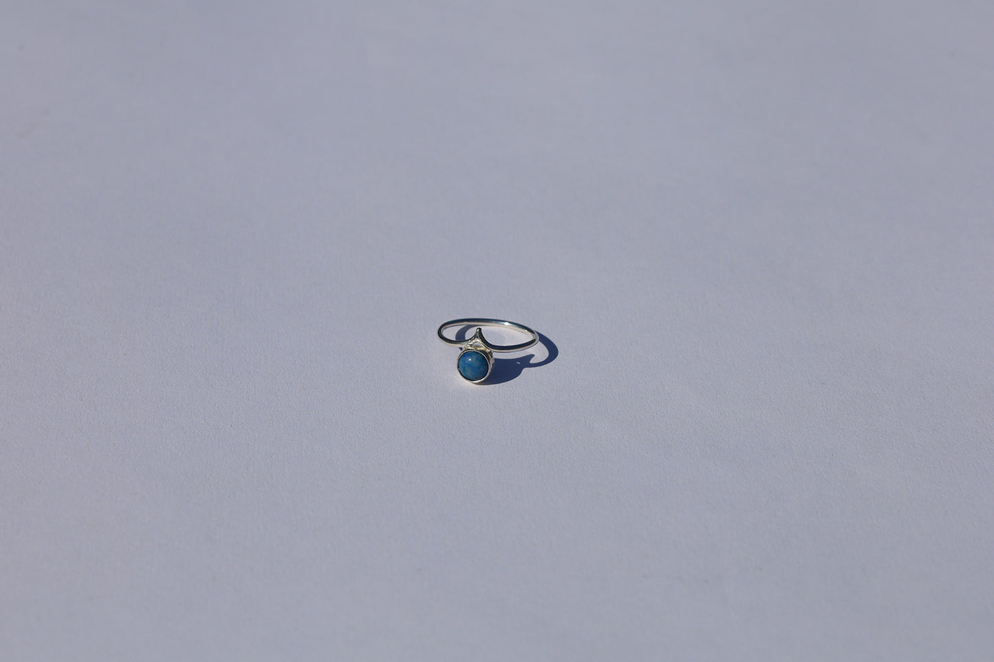 Chevron Lapis Ring