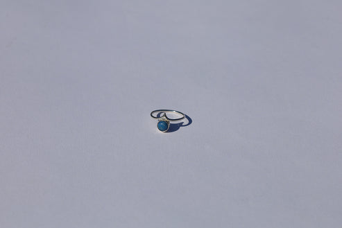 Chevron Lapis Ring