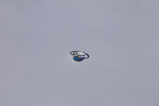 Chevron Lapis Ring