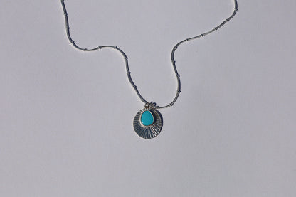 Sunburst Turquoise Necklace