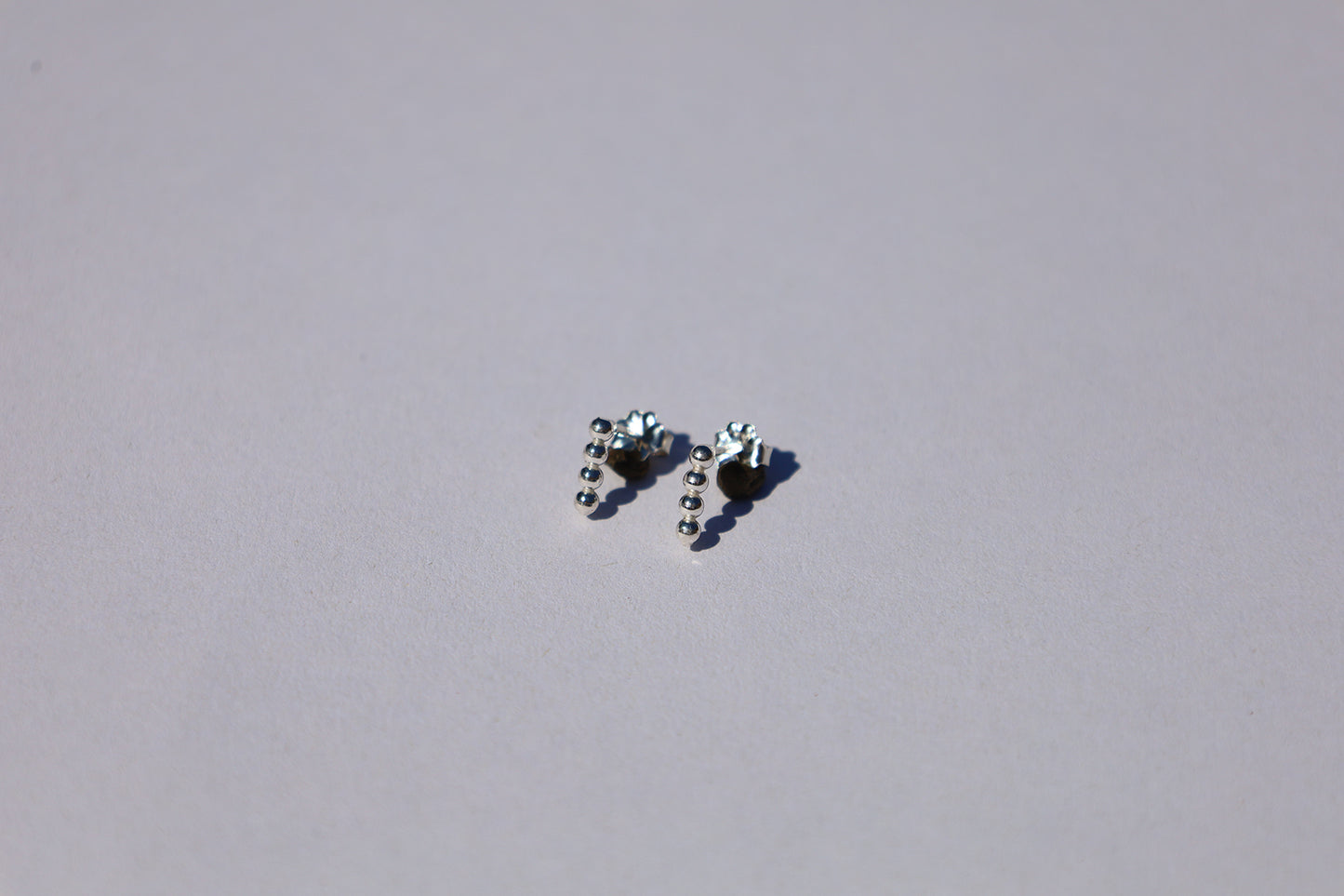 Beaded Bar Studs