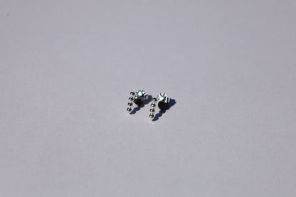 Beaded Bar Studs