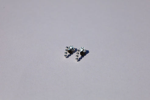 Beaded Bar Studs