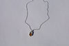 Orange Dendritic Agate Necklace