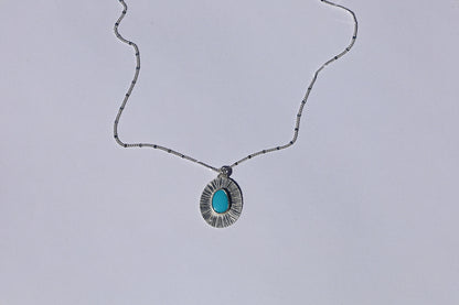 Sunburst Turquoise Necklace