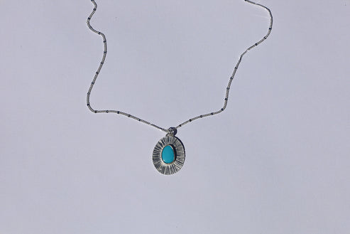 Sunburst Turquoise Necklace
