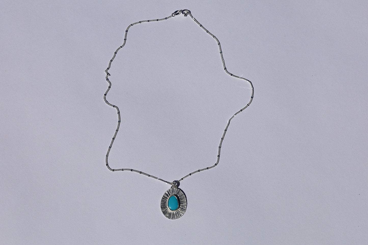 Sunburst Turquoise Necklace