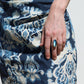 Oblong Labradorite Ring