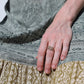 Spun Dotted Ring